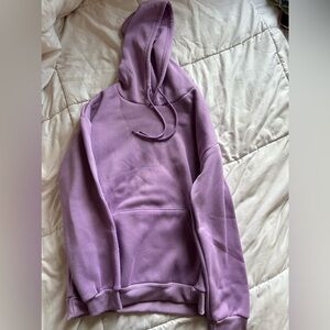 small purple sweatshirt!